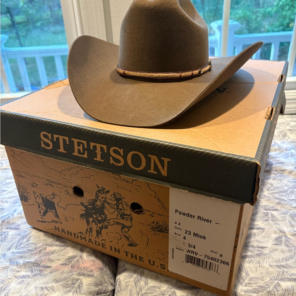 Stetson Men's Brown Cowboy Hat